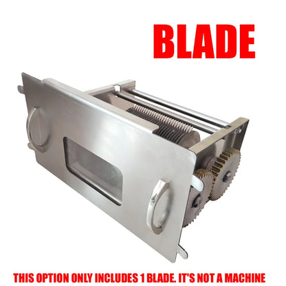 850W Commercial Meat Cube Cutter & Slicer Machine – Adjustable Cut Size, Fresh Meat Dicer