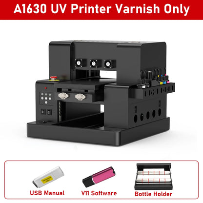 A4 UV Flatbed Printer for Epson L805 – Phone Cases, Bottles, Acrylic, PVC, UV DTF Stickers