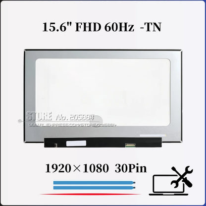 Lenovo IdeaPad Slim 3 15.6" FHD LCD Screen Replacement – 30-Pin (15AMN8, 15IRH8, 15IRU8)