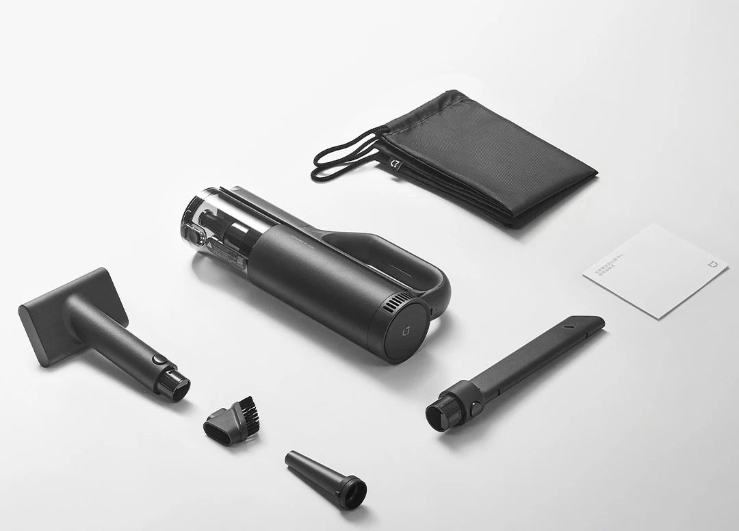 Xiaomi MIJIA Car Vacuum Cleaner – 21kPa Suction, 2400mAh Battery, Type-C Fast Charge, 150ml Dust Cup