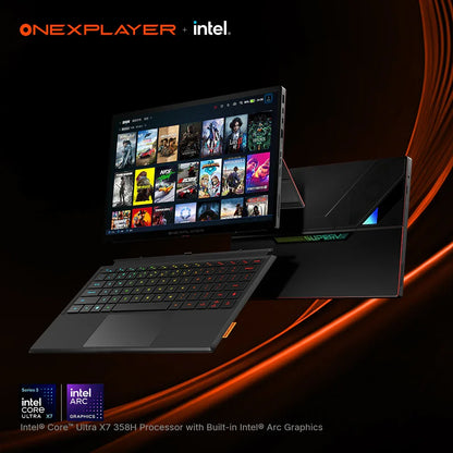OneXPlayer Super V – Intel Core Ultra X7 358H, 14" 2.8K AMOLED, 48GB RAM, 1TB, Windows 11