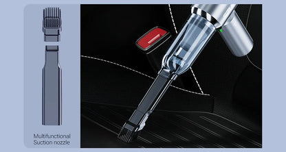 Cordless Car & Home Vacuum Cleaner – Strong Suction Portable Handheld Dust Blower