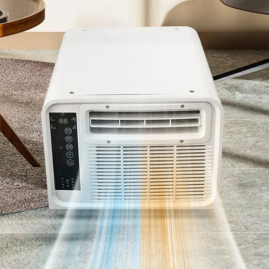 Dual-Mode Portable Air Conditioner – Cooling & Heating, Mosquito Net, 110V/220V