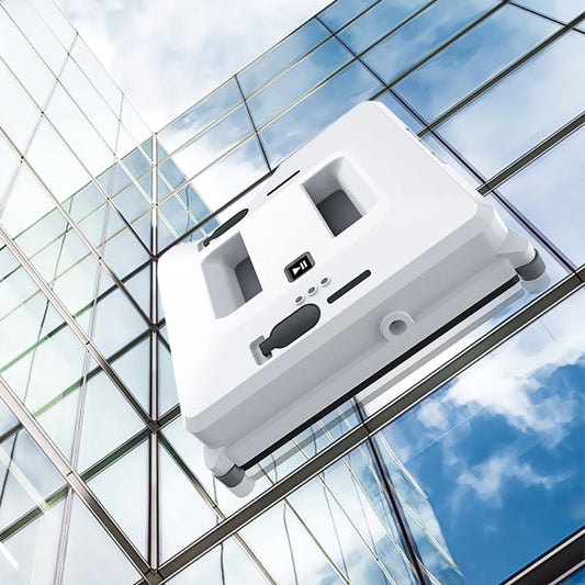 Robot Window Cleaner with Water Sprayer & Remote Control – Smart High Suction for Windows & Walls