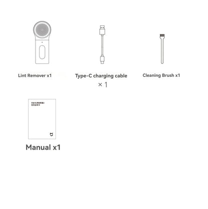 Xiaomi Mijia Lint Remover 2 – Portable Electric Clothes Shaver, 180-Min Battery, USB-C