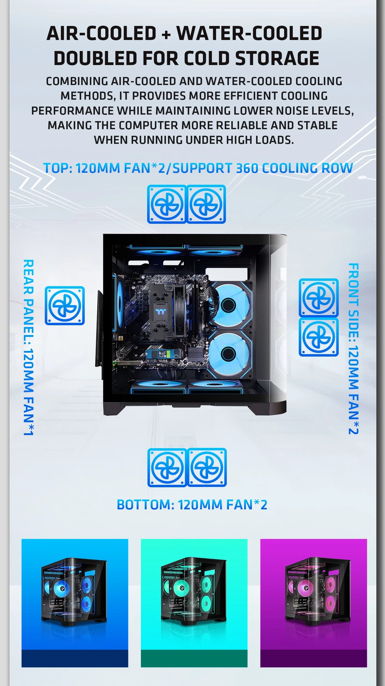 YEAH MAGIC Gaming Desktop — AMD Ryzen 5 5600GT, 16GB DDR4 3200, 1TB NVMe SSD, ARGB 7 Fans, Windows 11