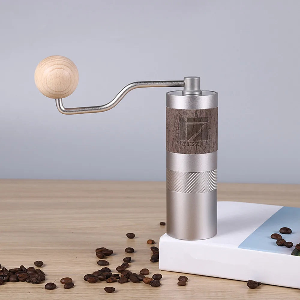 1Zpresso Q Portable Manual Coffee Grinder | Aluminum Alloy | Adjustable Grind | Espresso to French Press