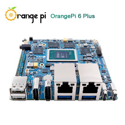 Orange Pi 6 Plus 32GB – Single Board Mini PC, DDR5, 45TOPS NPU, M.2 NVMe