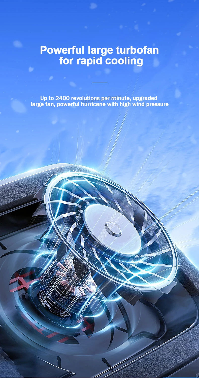 FL08 Laptop Cooling Pad – Powerful Adjustable Fan, Strong Airflow, Gaming Cooling Stand | AU/EU/UK/US Plug