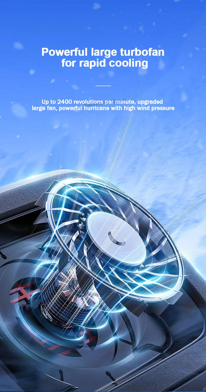 FL08 Laptop Cooling Pad – Powerful Adjustable Fan, Strong Airflow, Gaming Cooling Stand | AU/EU/UK/US Plug