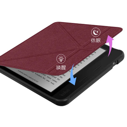 Multi-Folding Stand Smart Case for Kobo Libra Colour 2024 / Libra 2 2021 – 7" eReader