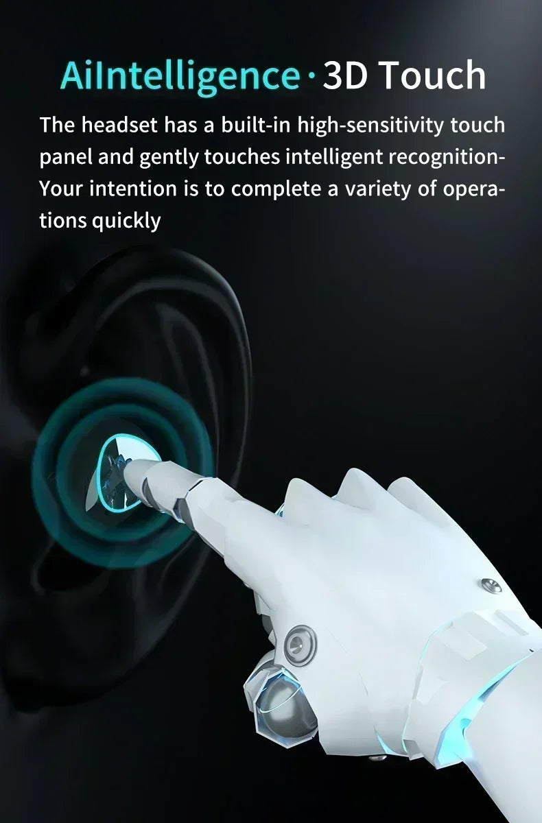 M10 Wireless Bluetooth TWS Sport Earbuds - Waterproof Music Headset for iPhone, Huawei, OPPO, Xiaomi