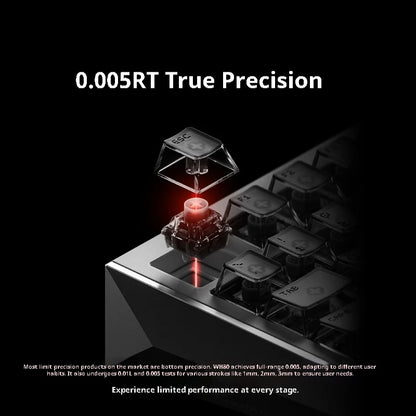 NuPhy WH80 HE Gaming Keyboard | Hall Effect | Rapid Trigger | DKS SOCD | 2.4G BT Wireless