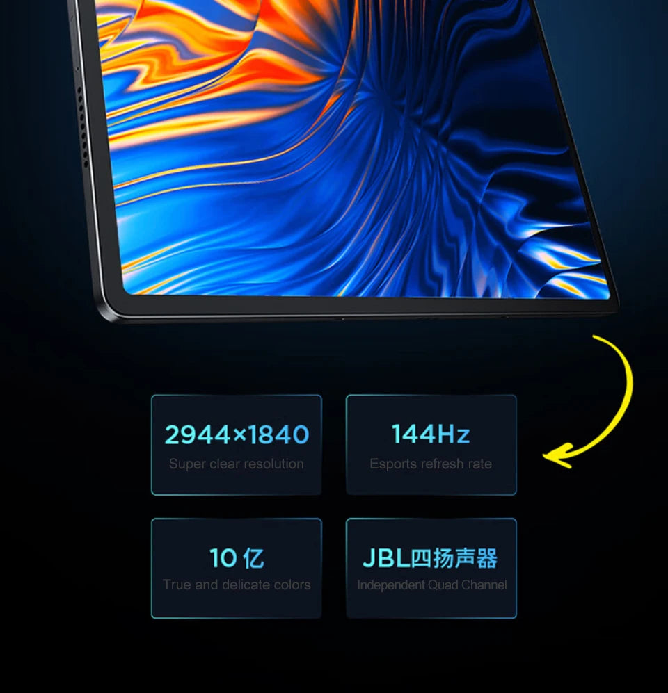Lenovo Xiaoxin Pad Pro 12.7 2025 – 2880x1800, Dimensity 8300, 10200mAh, Eye-Care