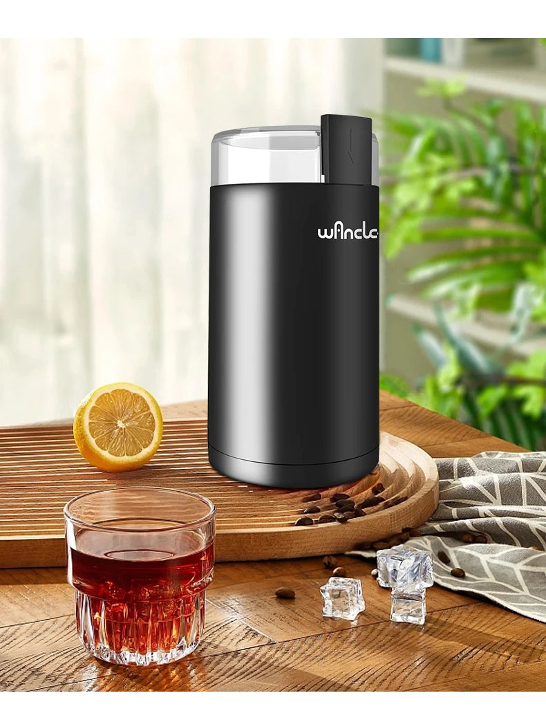 KIRAINAFLY 200W Multifunctional Coffee Bean Grinder – Blade Grinder for Home