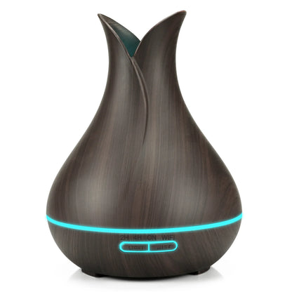 WiFi Smart Air Humidifier & Aroma Diffuser 400ml – Essential Oil, Wood Ball Design
