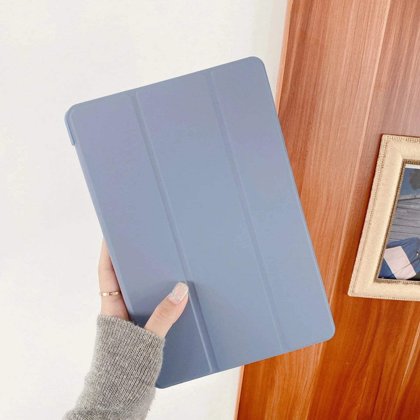 Redmi Pad 2 11" 2025 Case | Tri-Fold PU Leather | Shockproof | Stand | 6 Colors