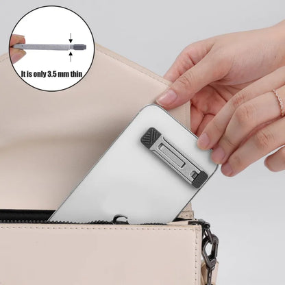 Mini Aluminum Folding Laptop Stand – 3 Height Levels, 1–4 pcs | MacBook & Phone Holder