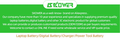 SKOWER AC14B8K Replacement Battery – Acer Nitro 5, Aspire, ES1, V3 Series