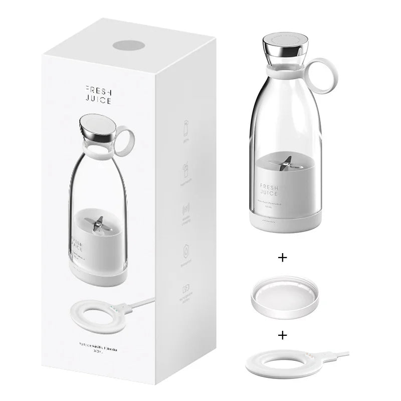 CREAROMA Mini Portable Blender & Electric Juicer – USB Rechargeable 500ml
