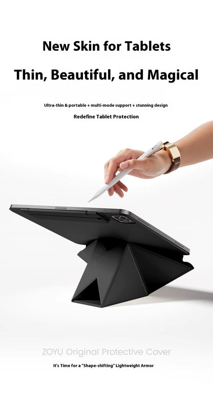 Smart Folio iPad Case | Magnetic | iPad 10th–11th, Air 11/13, Pro 11/12.9/13, Mini 6/7 | 4 Colors