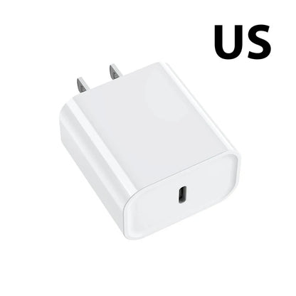 40W USB-C Fast Charger - Dual Port PD Quick Charge Wall Adapter