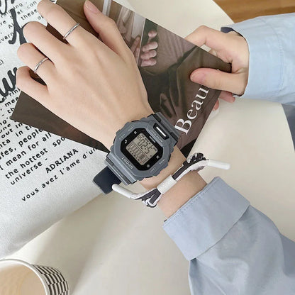 YIKAZE Men's LED Digital Sport Watch – Waterproof, Outdoor Adventure, Multifunctional