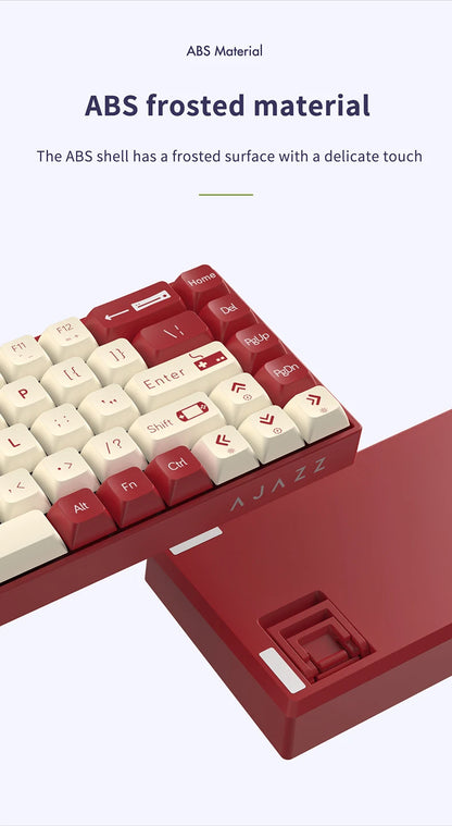 AJAZZ AK680 65% Mechanical Keyboard – Hot-Swap, RGB, Gasket Mount, 5 Colors