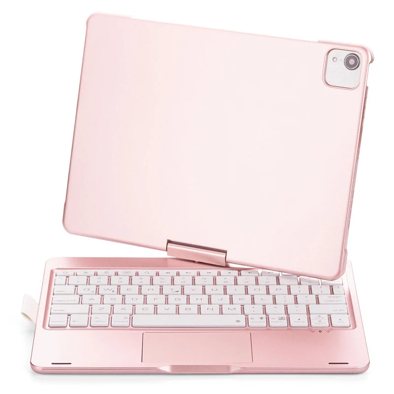 Bluetooth Magic Keyboard Case for iPad Pro 11 / Air – Backlit, Multi-Language, Trackpad