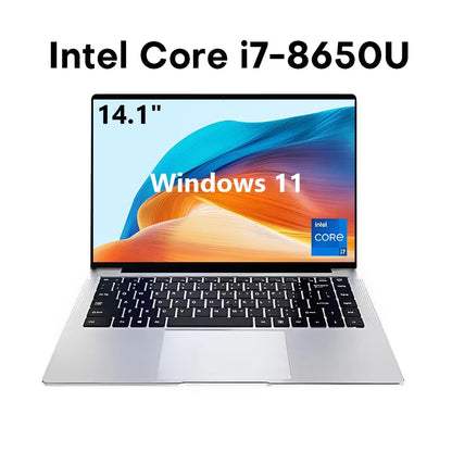 2026 Portable Laptop – Intel Core i7 8650U, 12GB RAM, up to 2TB SSD, Windows 11