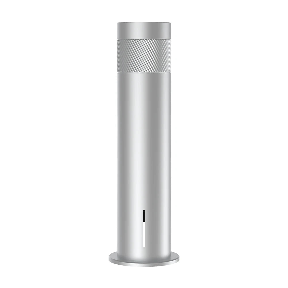 NAMSTE Smart Aroma Diffuser 120ml – 200m³ Coverage, Waterless, CE | Silver/Black EU Plug