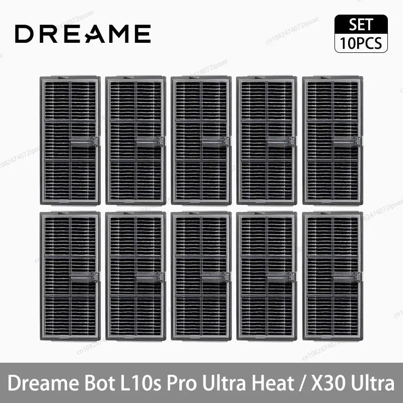 Dreame L10s Pro Ultra Heat / X30 Ultra Robot Vacuum Spare Parts – Brush, Filter, Mop & Dust Bag