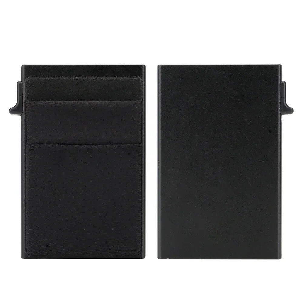 RFID Blocking Slim Metal Card Holder Wallet