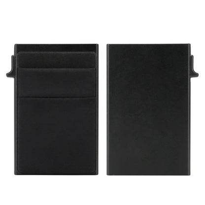RFID Blocking Slim Metal Card Holder Wallet
