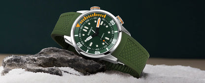 BERNY Automatic Dive Watch – Sapphire Crystal, 200M Water Resistant, NH35 Movement