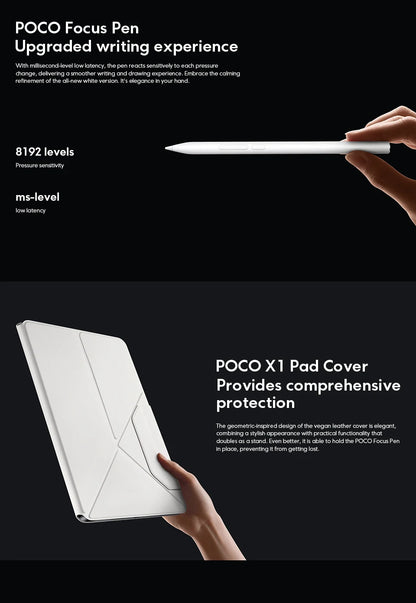 POCO Pad X1 Global – 11.2" 3.2K 144Hz, Snapdragon 7+ Gen 3, 8GB+512GB, 8850mAh, 45W