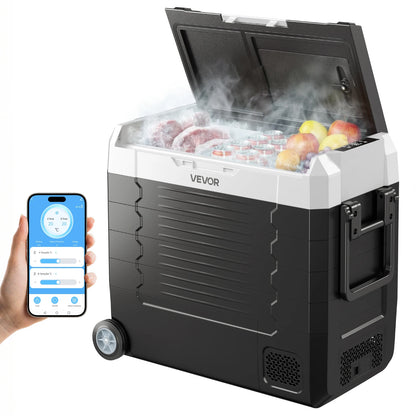 SucceBuy Portable Car Refrigerator & Freezer | 20–55L | DC 12V/24V & AC 110-240V | EU Stock