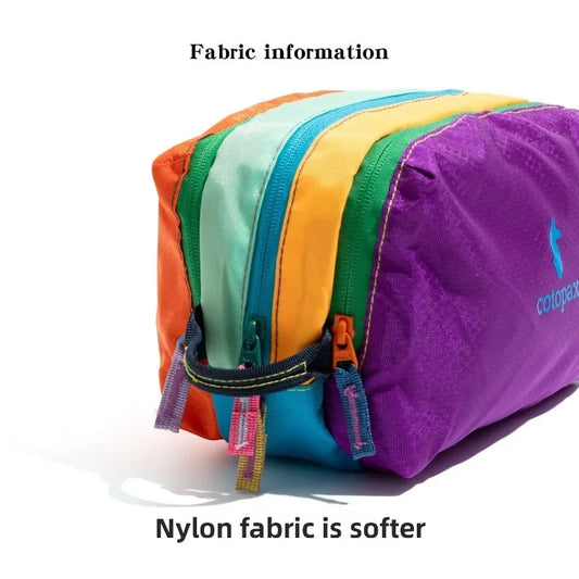 Multi-Pocket Nylon Crossbody Bag - Outdoor Urban Camel Style Shoulder Bag