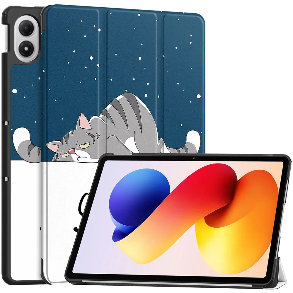 Smart Case for Xiaomi Redmi Pad 2 Pro 12.1" (2025) | Folding Flip Stand | Auto Sleep/Wake | Tablet Cover
