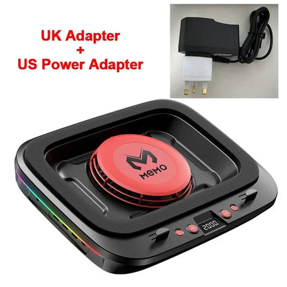 FL08 Laptop Cooling Pad – Powerful Adjustable Fan, Strong Airflow, Gaming Cooling Stand | AU/EU/UK/US Plug