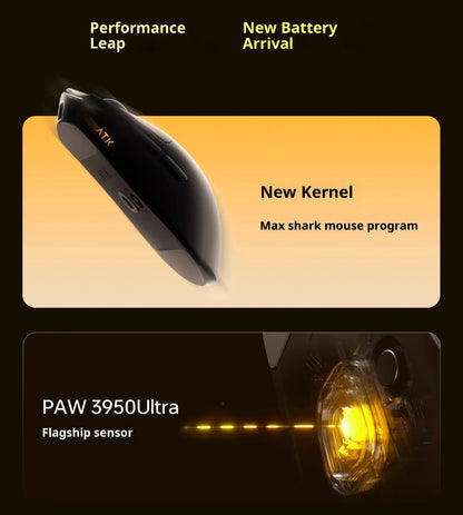 ATK X1 V2 Ultimate 2.0 Wireless Gaming Mouse – PAW3950 Sensor, 750 IPS, 54g Lightweight