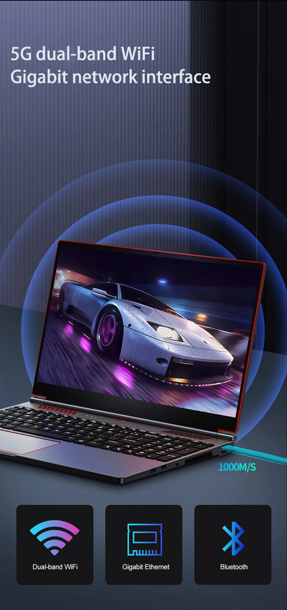 16.1" Gaming Laptop | Intel i9-10885H / i7-8750H | NVIDIA GTX1650 4GB | Up to 64GB DDR4 | 144Hz IPS | Win 11