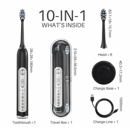 SUBORT S7 Sonic Electric Toothbrush | Smart Timer | IPX7 | Adult & Kids