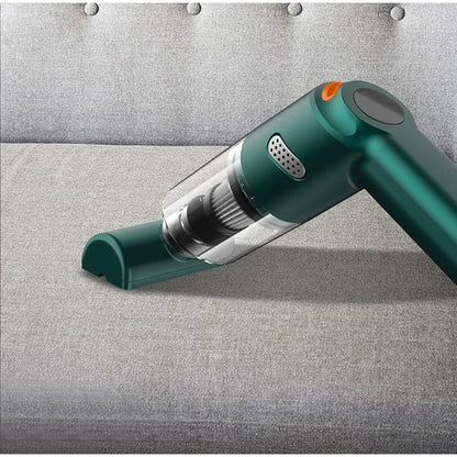 10,000Pa Handheld Vacuum Cleaner – Wireless, 25W, Bagless, Pet Hair, Car & Home (White / Black)