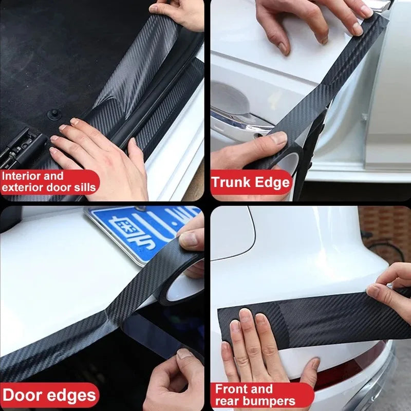 Nano Carbon Fiber Car Protector Strip – Anti-Scratch Tape