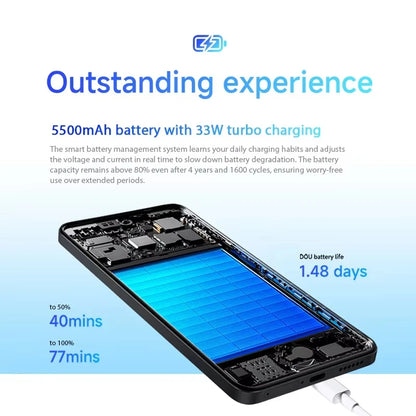 Xiaomi Redmi Note 14 smartphone with 108MP camera, MediaTek Helio G99 processor, 120Hz display, sleek design, front and back view.