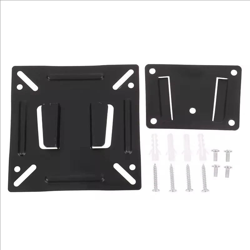 Suporte para TV de parede, monitor LCD LED, tela plana para PC, VESA 75, 100, 12-24"