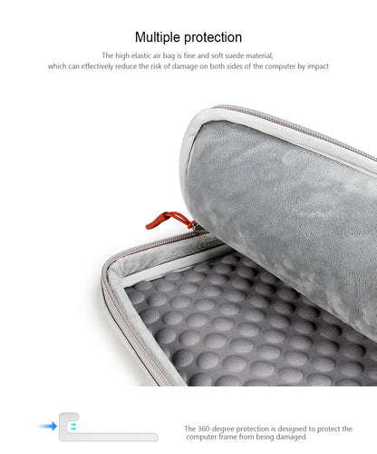 Universal Laptop Bag Sleeve 12"-16" — MacBook Air M4 Pro M5, Dell, HP, Lenovo, Xiaomi