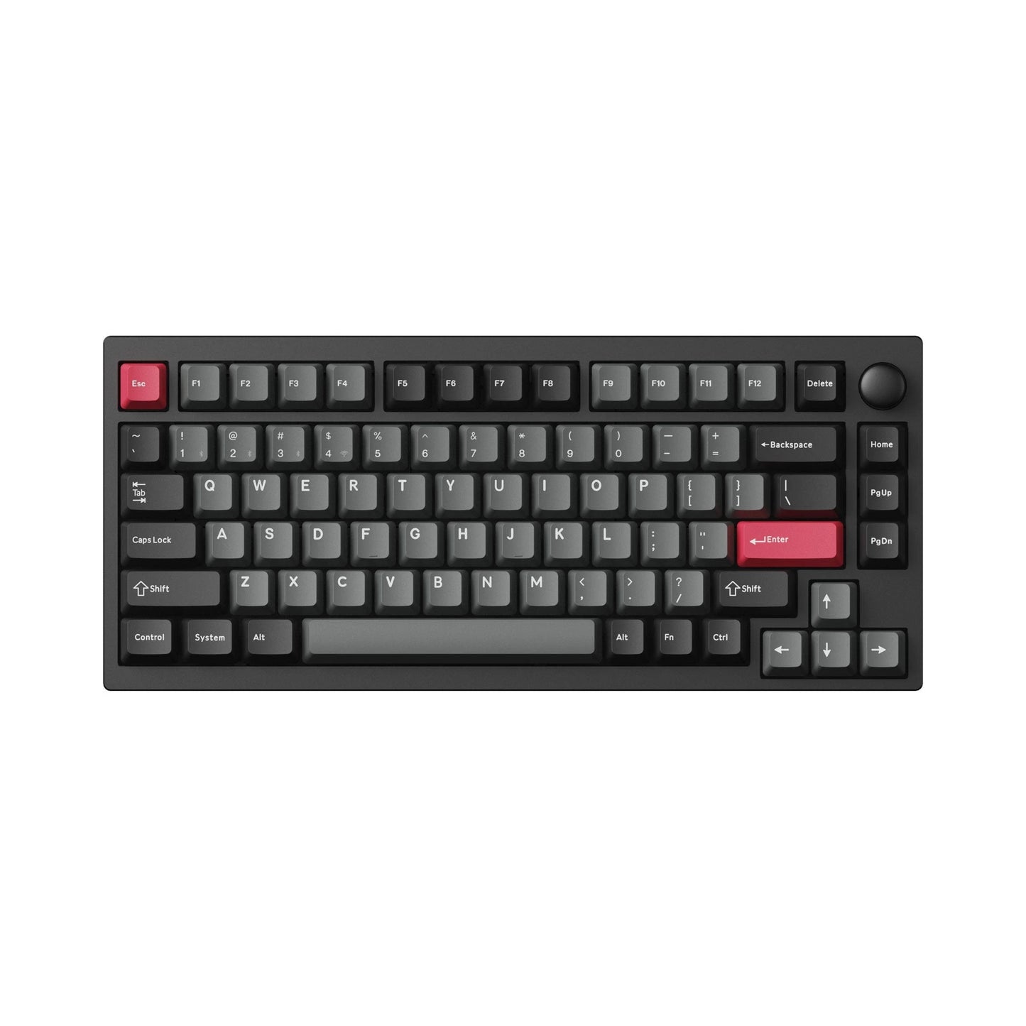 Lemokey P1 Pro QMK/VIA wireless mechanical gaming keyboard with CNC aluminum case, RGB backlit keys, and compact design.