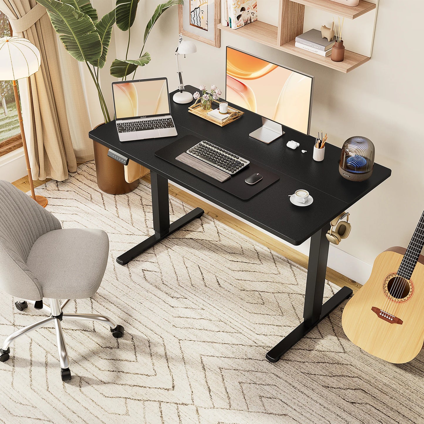 JHK Ergonomic Electric Standing Desk | 40"-55", 3 Sizes & 4 Colors